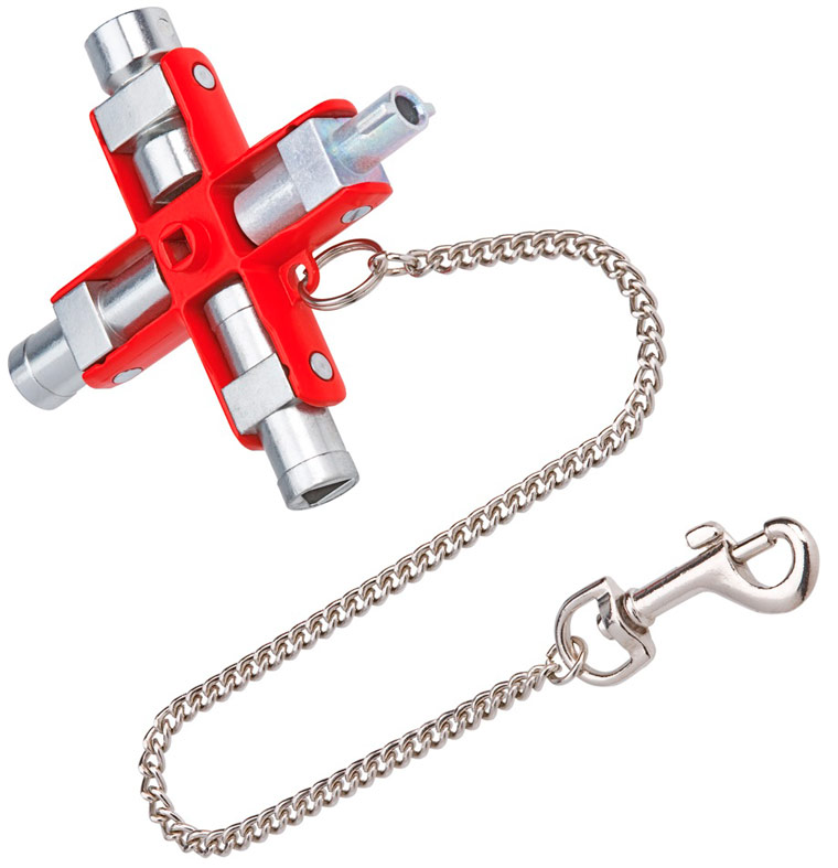KNIPEX, KN-001106, Ключ для электрошкафов 00 11 06